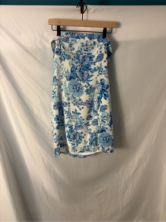 Thats So Fetch Dresses & Skirts - That's So Fetch White & Blue Floral Mini Tube Dress Sz US 10